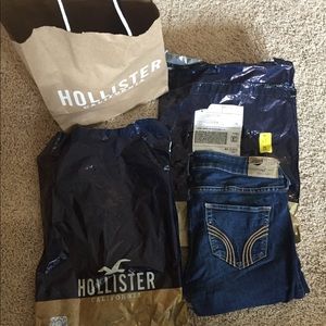 Hollister Dark Wash Skinny Jeans